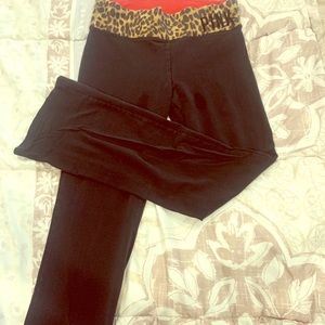 PINK bootcut legging size medium